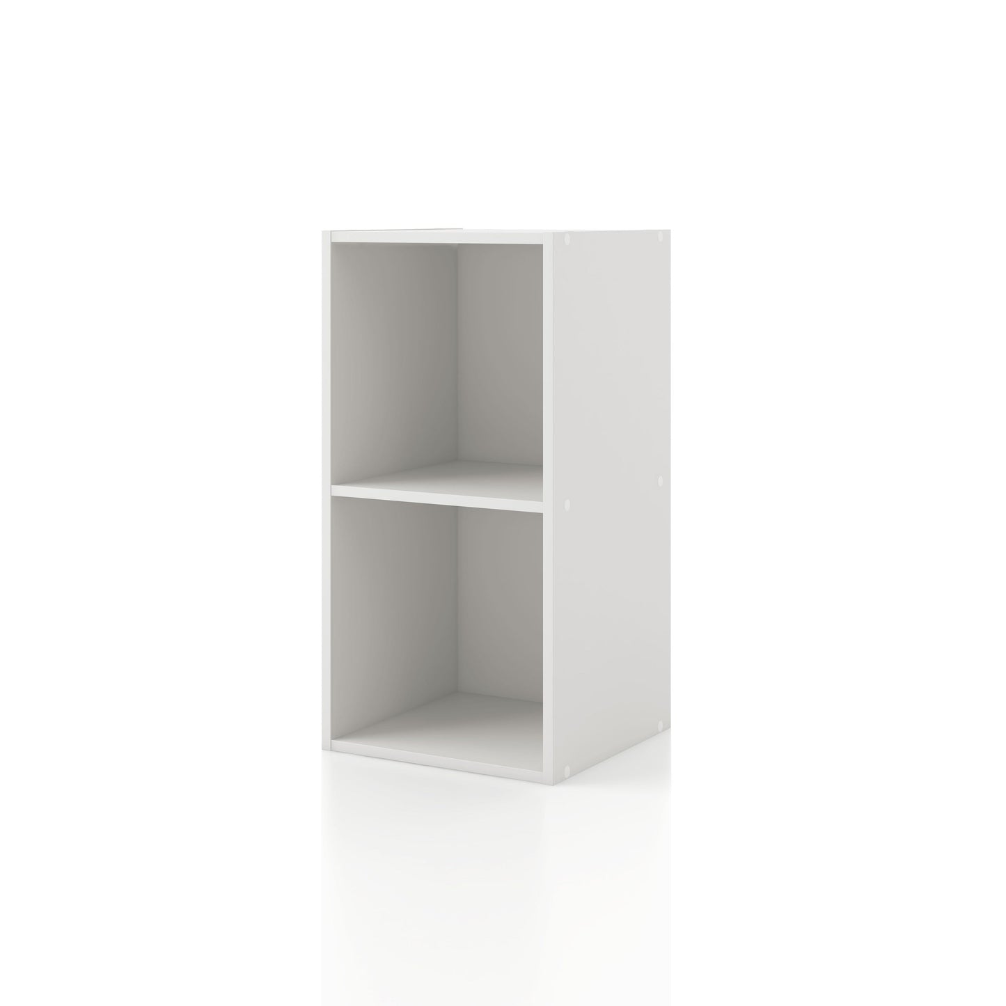 DH BASIC Organiseur de rangement empilable personnalisable en bois moderne - Étagères cubiques, armoire à tiroirs, bibliothèque avec portes par Denhour