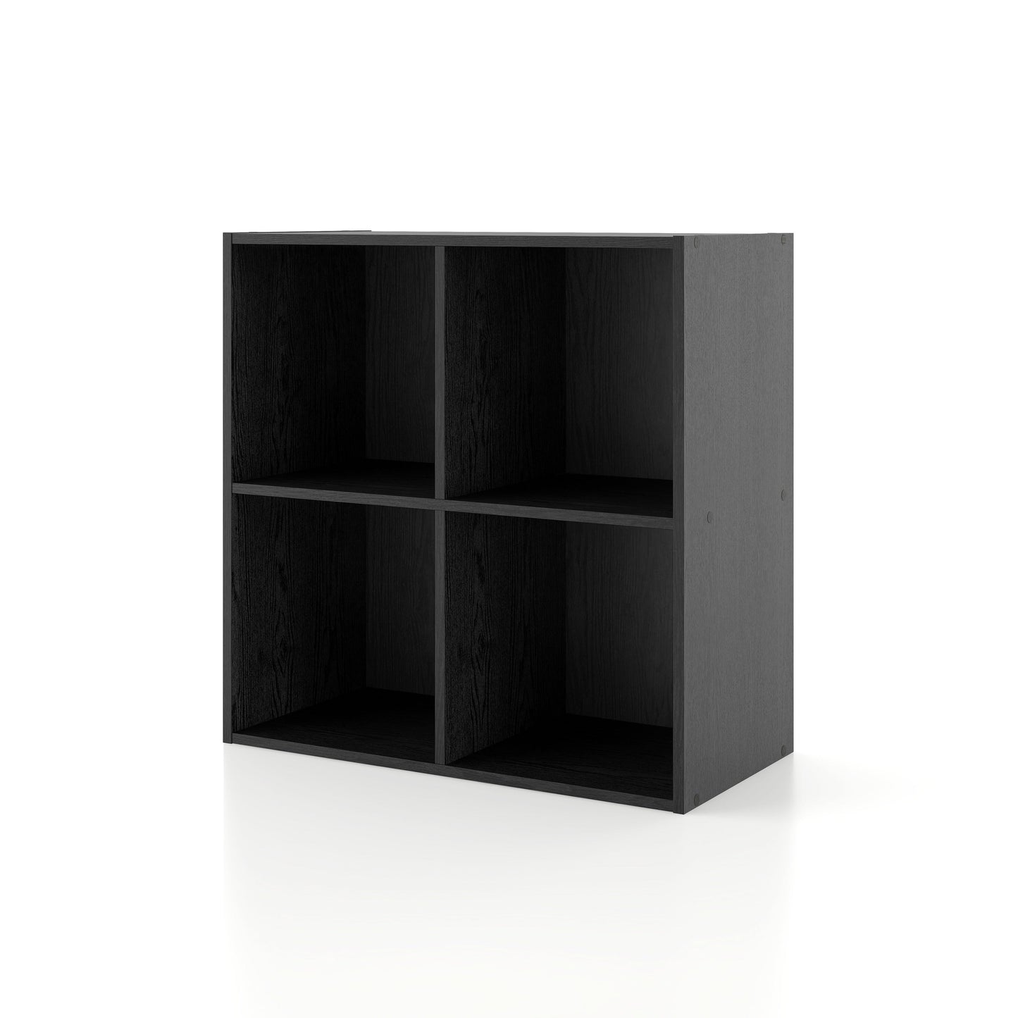 DH BASIC Organiseur de rangement empilable personnalisable en bois moderne - Étagères cubiques, armoire à tiroirs, bibliothèque avec portes par Denhour