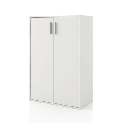 DH BASIC Organiseur de rangement empilable personnalisable en bois moderne - Étagères cubiques, armoire à tiroirs, bibliothèque avec portes par Denhour
