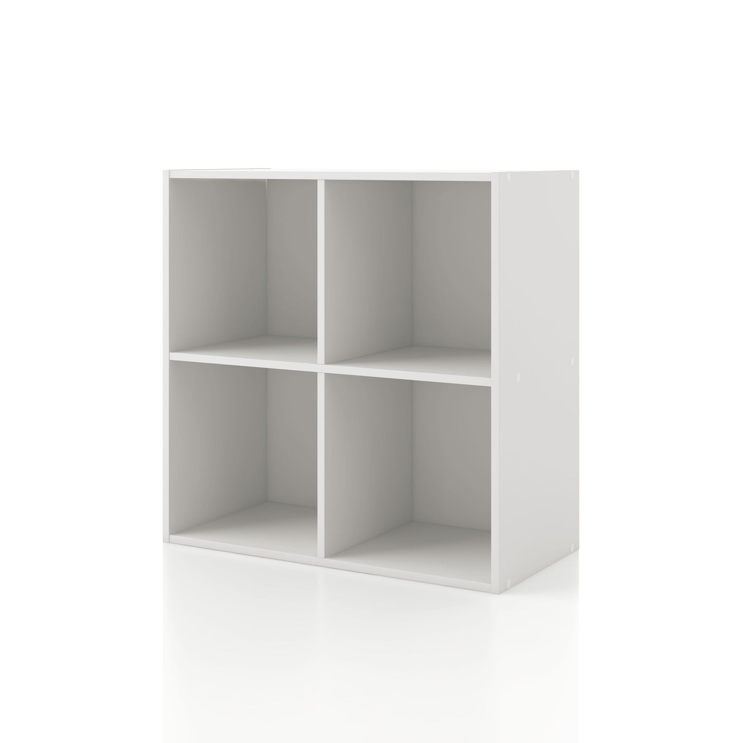 DH BASIC Organiseur de rangement empilable personnalisable en bois moderne - Étagères cubiques, armoire à tiroirs, bibliothèque avec portes par Denhour