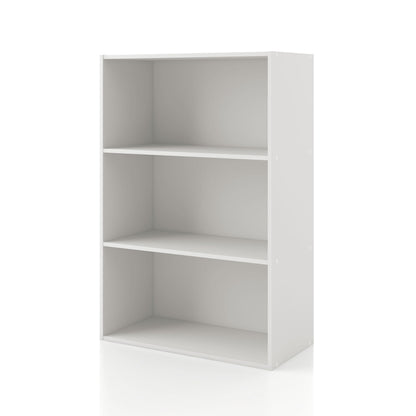 DH BASIC Organiseur de rangement empilable personnalisable en bois moderne - Étagères cubiques, armoire à tiroirs, bibliothèque avec portes par Denhour