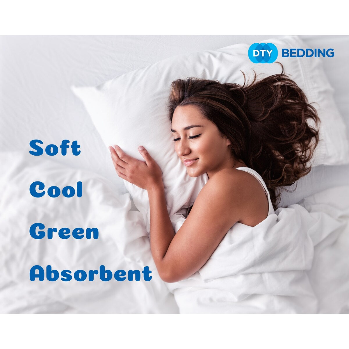 Parure de lit DTY Bedding luxueusement douce en viscose de bambou certifiée OEKO-TEX