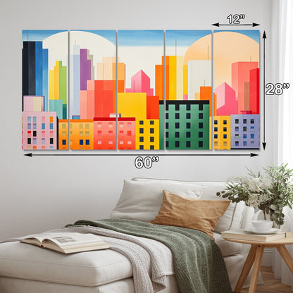 Ensemble de décoration murale multi-panneaux Designart Christianisme Pentecôte Feu Spirituel pour salon