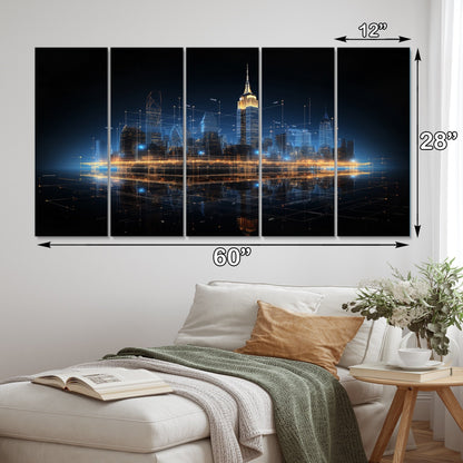 Ensemble de décoration murale multi-panneaux Designart Christianisme Pentecôte Feu Spirituel pour salon