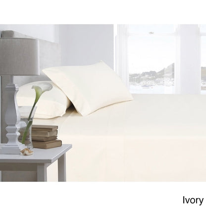 Parure de lit en coton égyptien 600 fils avec poche extra profonde