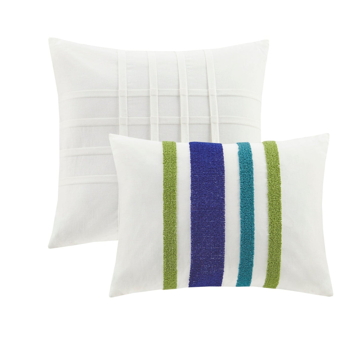 Parure de lit Ensley en coton jacquard à pompons par Intelligent Design Kids