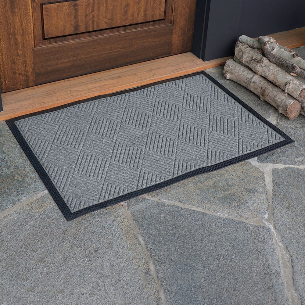 Tapis d'entrée Envelor pour intérieur et extérieur, profil bas, usage commercial.