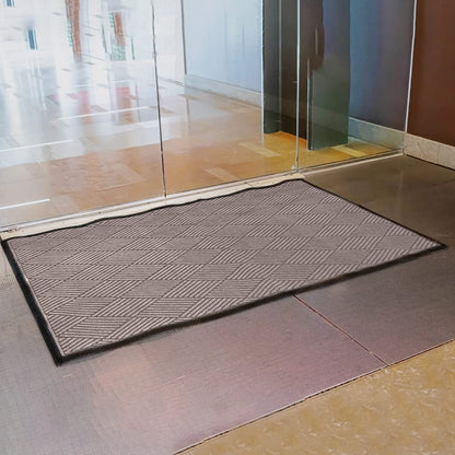 Tapis d'entrée Envelor pour intérieur et extérieur, profil bas, usage commercial.