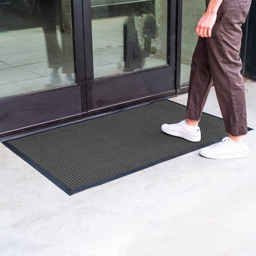 Tapis d'entrée Envelor pour intérieur et extérieur, profil bas, usage commercial.