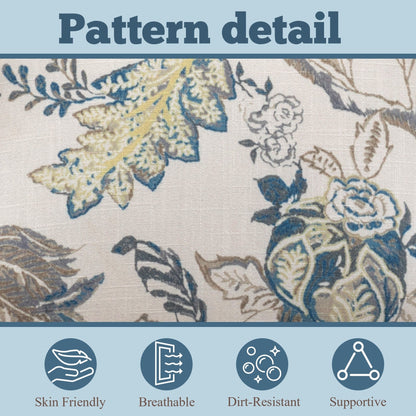 Fauteuil d'appoint moderne Erommy, fauteuil à dossier haut, canapé simple en tissu rembourré avec pieds en bois pour salon