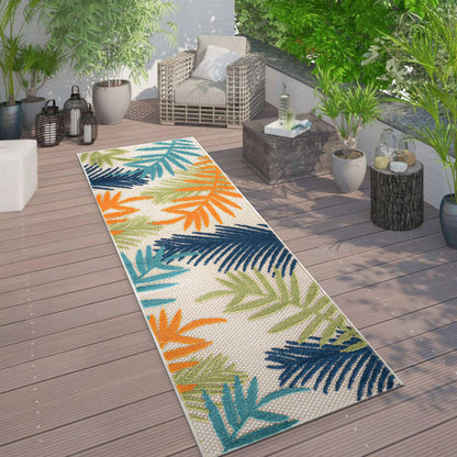 Tapis d'intérieur/extérieur Evora Palm Frond