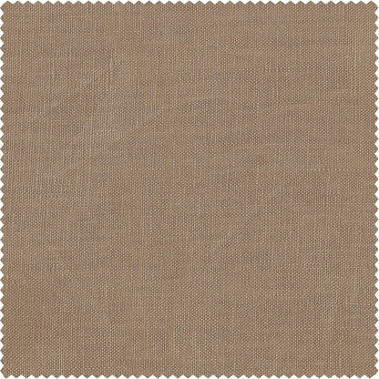 Rideaux occultants en lin français de tissus exclusifs - Rideaux élégants et luxueux (1 panneau)