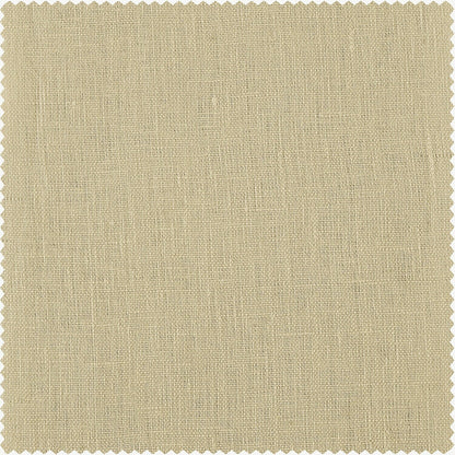 Rideaux occultants en lin français de tissus exclusifs - Rideaux élégants et luxueux (1 panneau)