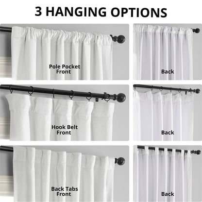 Rideau occultant en velours Signature Exclusive Fabrics (1 panneau)