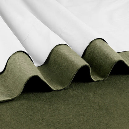 Rideaux occultants extra larges en velours Signature Exclusive Fabrics (1 panneau) - Rideaux occultants luxueux