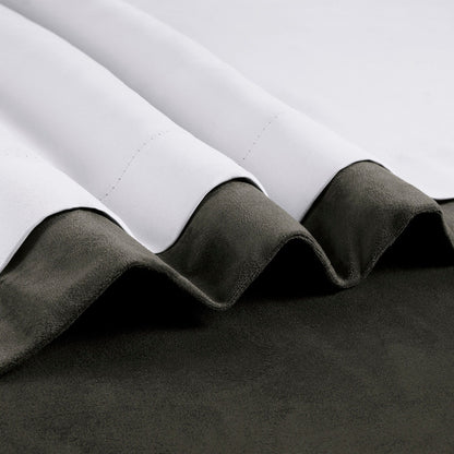 Rideaux occultants extra larges en velours Signature Exclusive Fabrics (1 panneau) - Rideaux occultants luxueux