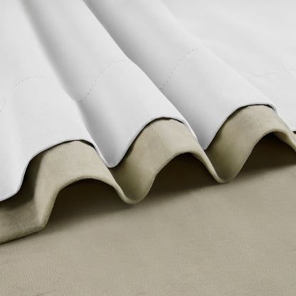 Rideaux occultants extra larges en velours Signature Exclusive Fabrics (1 panneau) - Rideaux occultants luxueux