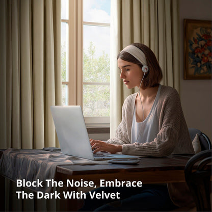 Rideaux occultants extra larges en velours Signature Exclusive Fabrics (1 panneau) - Rideaux occultants luxueux