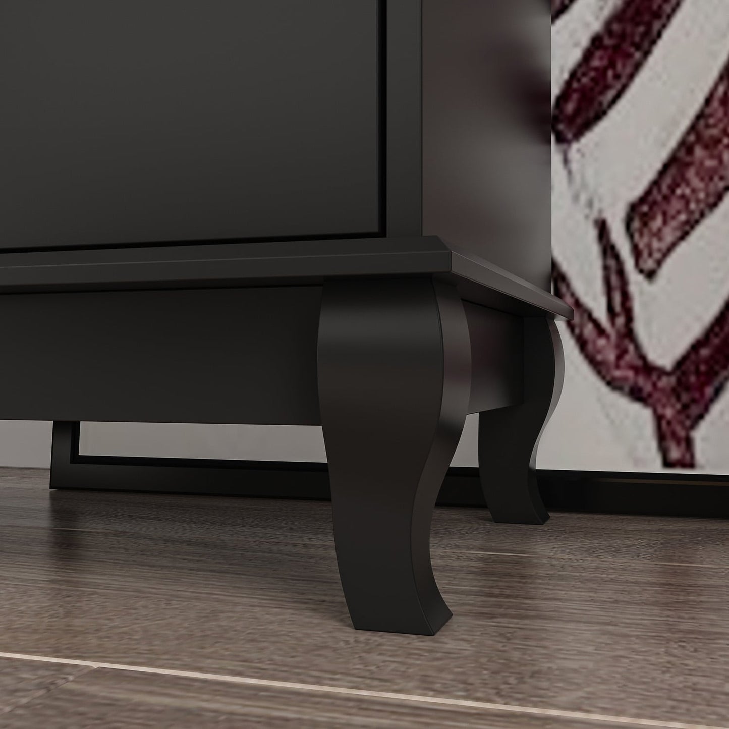 Commode double blanche à 10 tiroirs pour chambre à coucher, grand espace de rangement