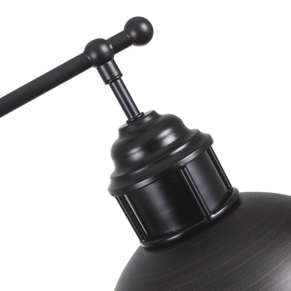 Suspension en forme de dôme de style industriel à 3 lumières, style ferme, en métal, linéaire, pour îlot de cuisine, finition bronze huilé