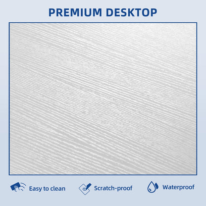 Table basse de style ferme avec rangement, table centrale à 2 niveaux pour le salon