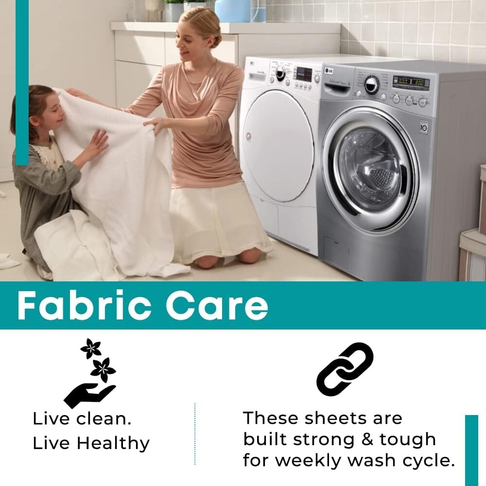 Ensemble de draps Feather &amp; Stitch 500 fils