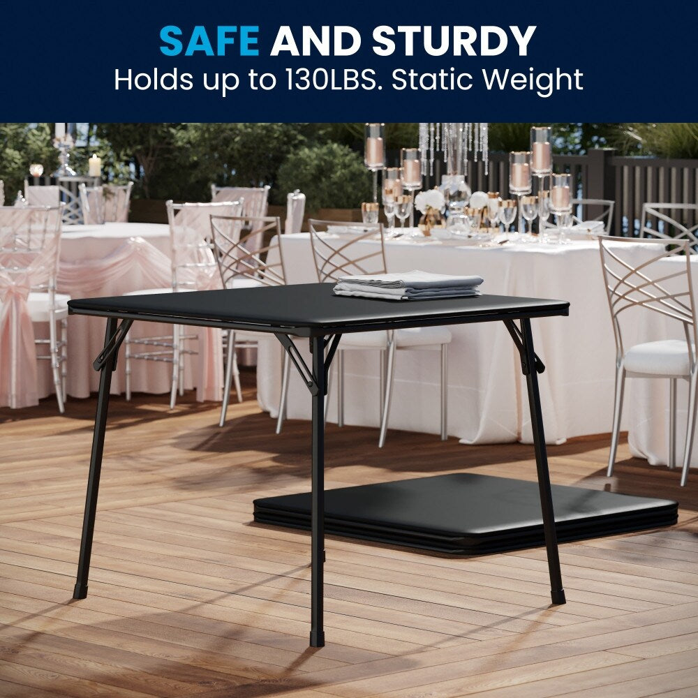 Table de cartes pliable en vinyle