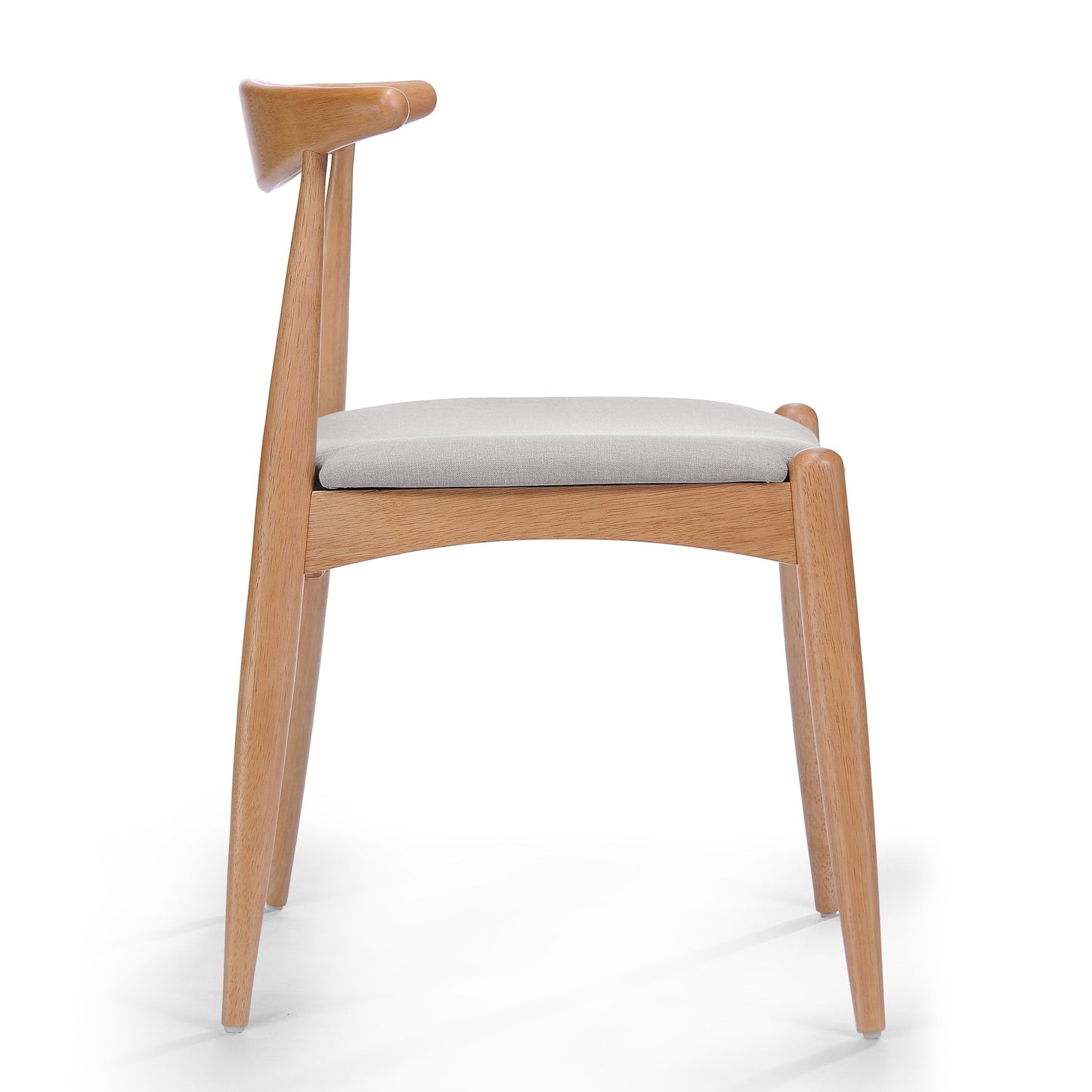 Chaises de salle à manger modernes du milieu du siècle Francie (lot de 2) par Christopher Knight Home - 20,50 l x 20,25 L x 29,75 H