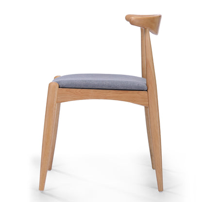 Chaises de salle à manger modernes du milieu du siècle Francie (lot de 2) par Christopher Knight Home - 20,50 l x 20,25 L x 29,75 H