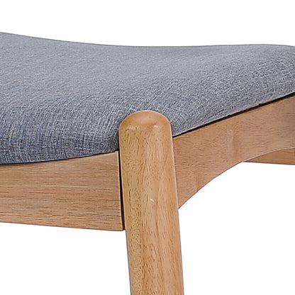 Chaises de salle à manger modernes du milieu du siècle Francie (lot de 2) par Christopher Knight Home - 20,50 l x 20,25 L x 29,75 H