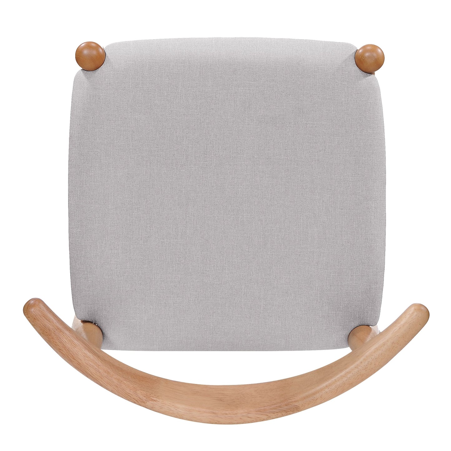 Chaises de salle à manger modernes du milieu du siècle Francie (lot de 2) par Christopher Knight Home - 20,50 l x 20,25 L x 29,75 H