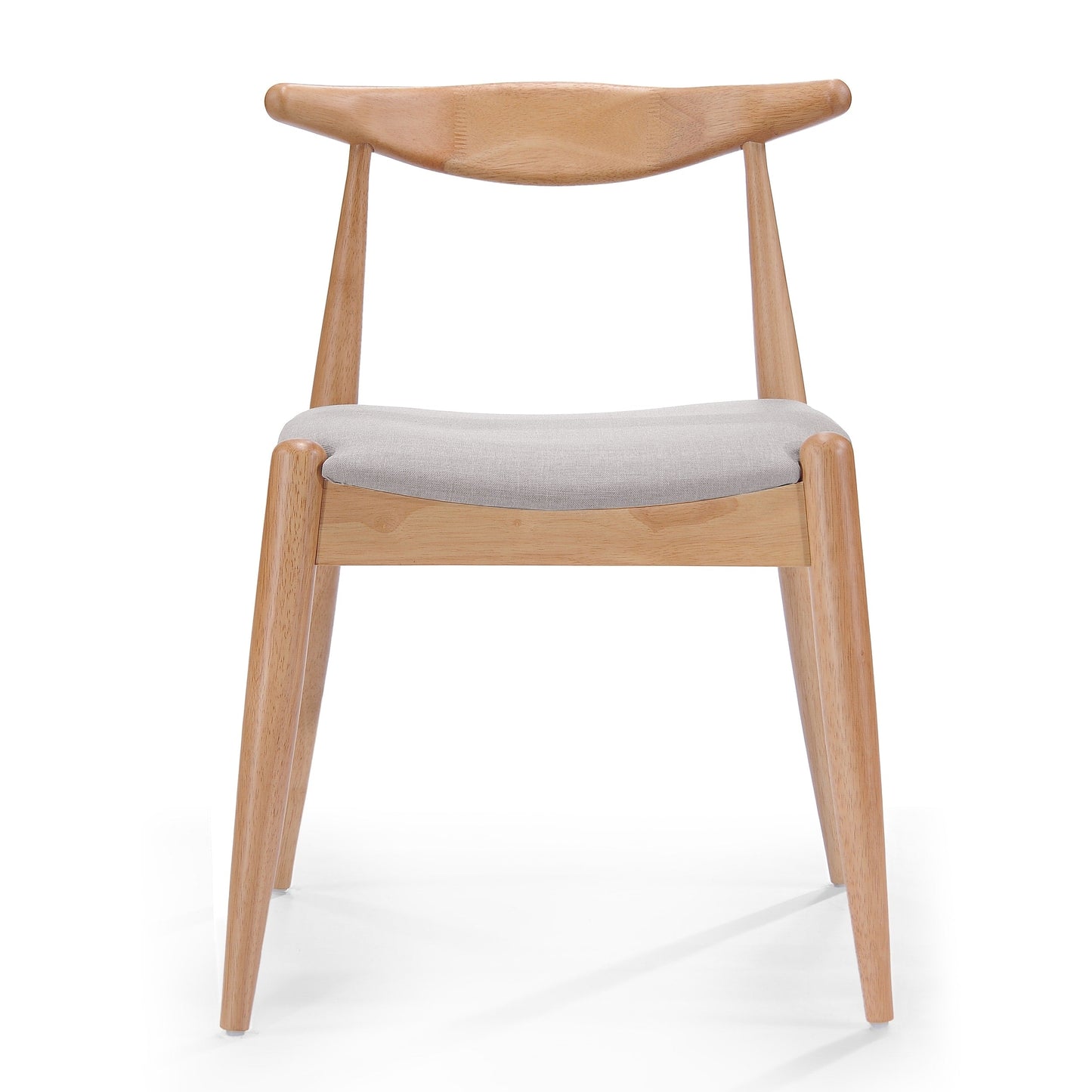 Chaises de salle à manger modernes du milieu du siècle Francie (lot de 2) par Christopher Knight Home - 20,50 l x 20,25 L x 29,75 H