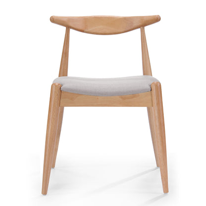 Chaises de salle à manger modernes du milieu du siècle Francie (lot de 2) par Christopher Knight Home - 20,50 l x 20,25 L x 29,75 H