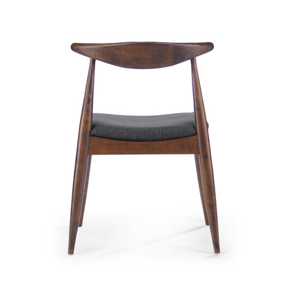 Chaises de salle à manger modernes du milieu du siècle Francie (lot de 2) par Christopher Knight Home - 20,50 l x 20,25 L x 29,75 H