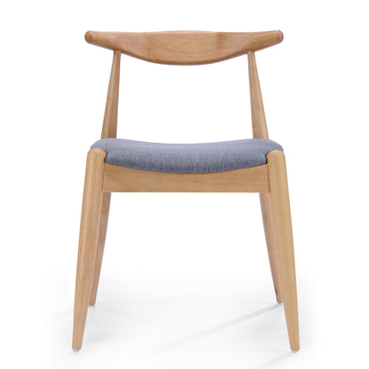 Chaises de salle à manger modernes du milieu du siècle Francie (lot de 2) par Christopher Knight Home - 20,50 l x 20,25 L x 29,75 H