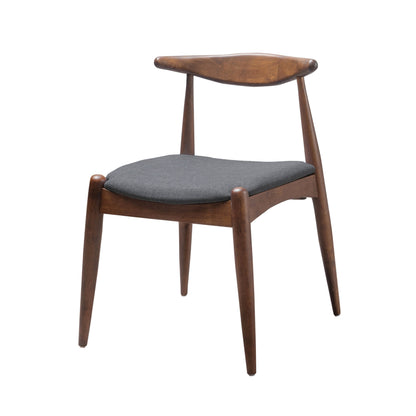 Chaises de salle à manger modernes du milieu du siècle Francie (lot de 2) par Christopher Knight Home - 20,50 l x 20,25 L x 29,75 H