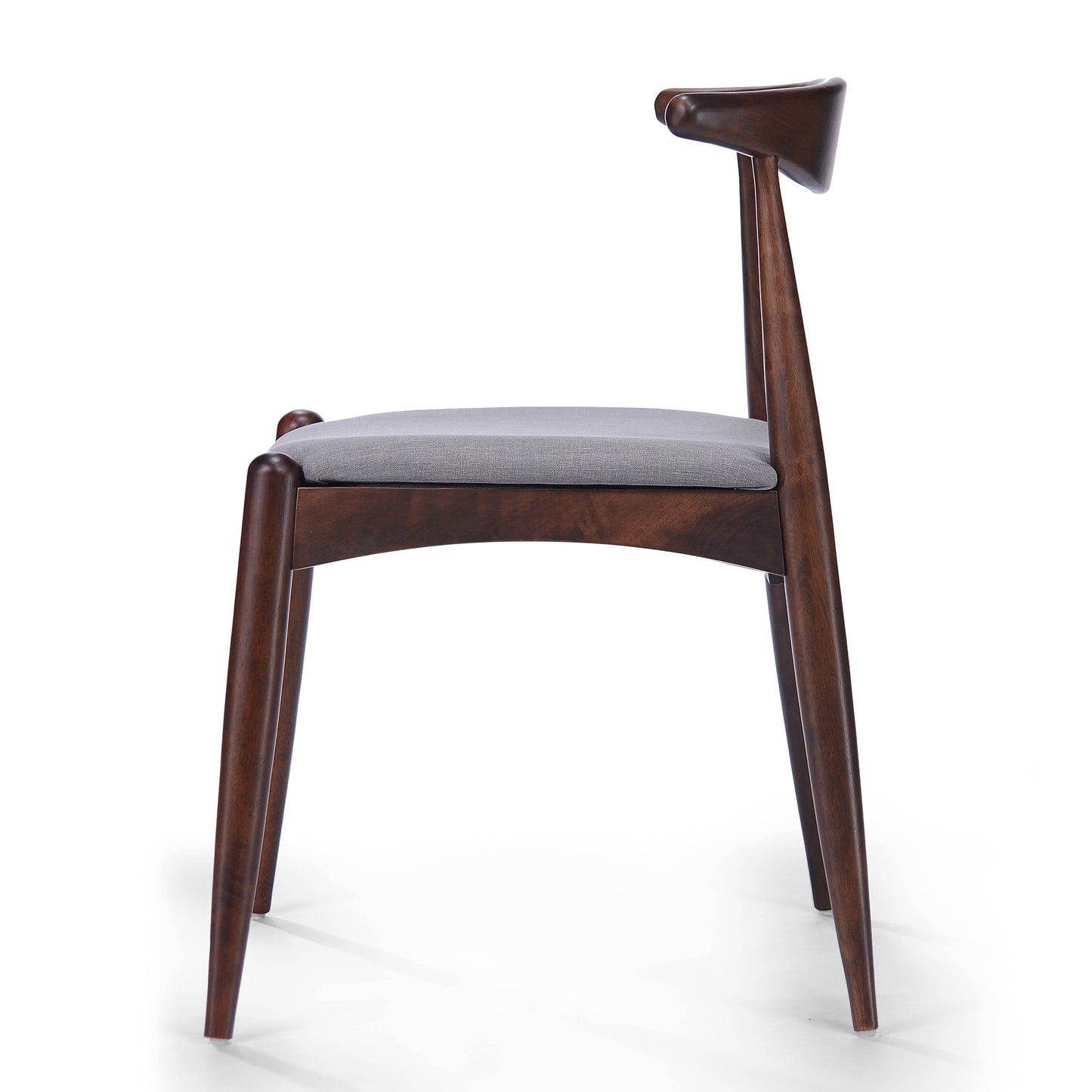 Chaises de salle à manger modernes du milieu du siècle Francie (lot de 2) par Christopher Knight Home - 20,50 l x 20,25 L x 29,75 H