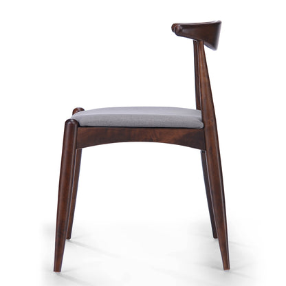 Chaises de salle à manger modernes du milieu du siècle Francie (lot de 2) par Christopher Knight Home - 20,50 l x 20,25 L x 29,75 H