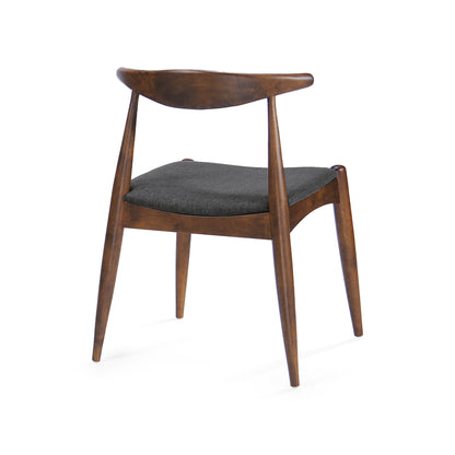 Chaises de salle à manger modernes du milieu du siècle Francie (lot de 2) par Christopher Knight Home - 20,50 l x 20,25 L x 29,75 H
