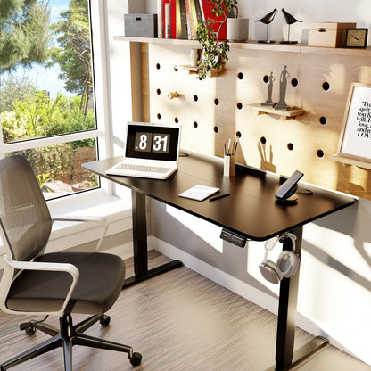 Bureau debout électrique réglable en hauteur Futzca avec panneau d'épissure