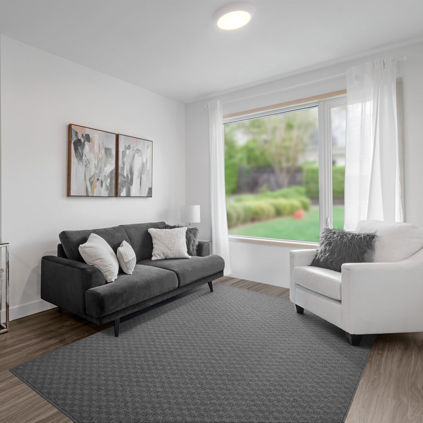 Tapis d'intérieur uni Garland Carpet Medallion