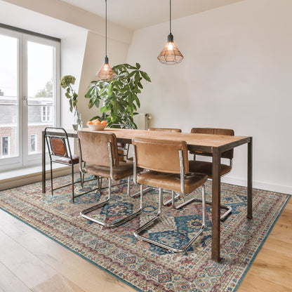 Collection de tapis Gertmenian Crystal Print, lavables, imprimés numériquement, à poils plats, en polyester antidérapant