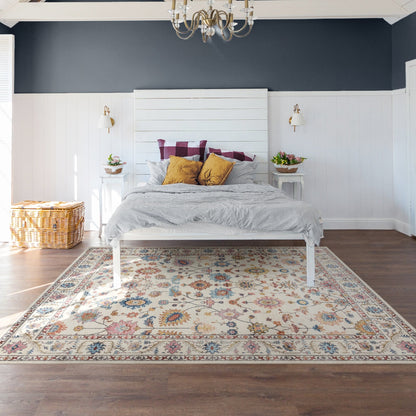 Collection de tapis Gertmenian Crystal Print, lavables, imprimés numériquement, à poils plats, en polyester antidérapant