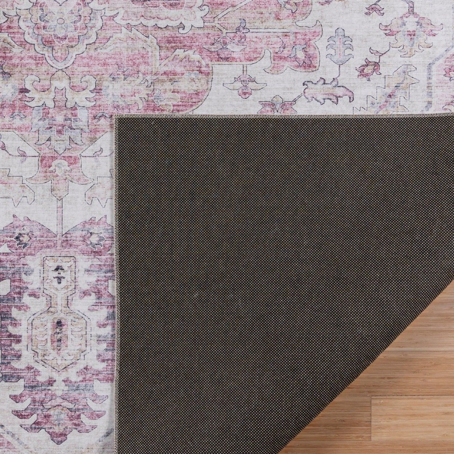 Collection de tapis Gertmenian Crystal Print, lavables, imprimés numériquement, à poils plats, en polyester antidérapant