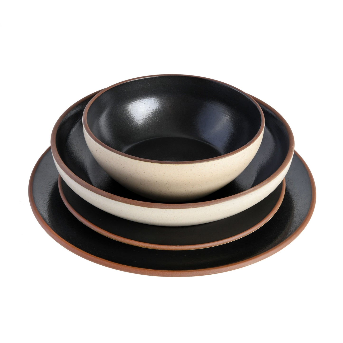 Service de table Gibson Elite Contempo Classic 16 pièces à deux bols