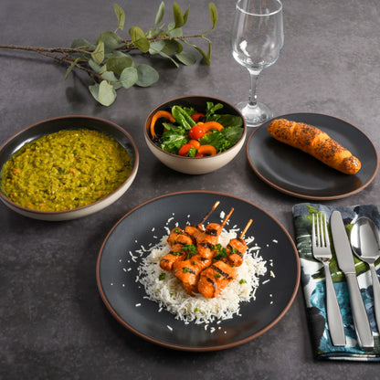 Service de table Gibson Elite Contempo Classic 16 pièces à deux bols