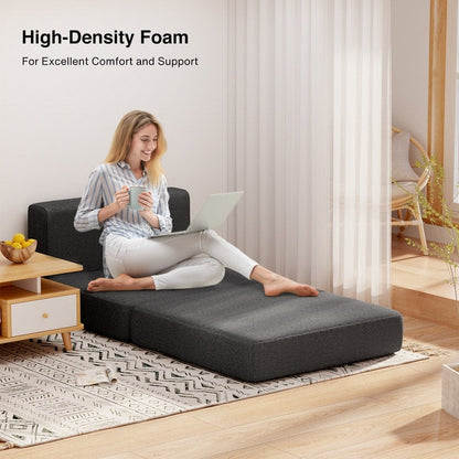 Fauteuil convertible 3 en 1, fauteuil rabattable, lit-lit escamotable