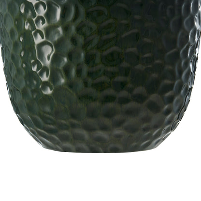 Glitzhome 19,75 H Pot de fleurs haut surdimensionné écologique en fausse céramique à texture diamant (lot de 2)