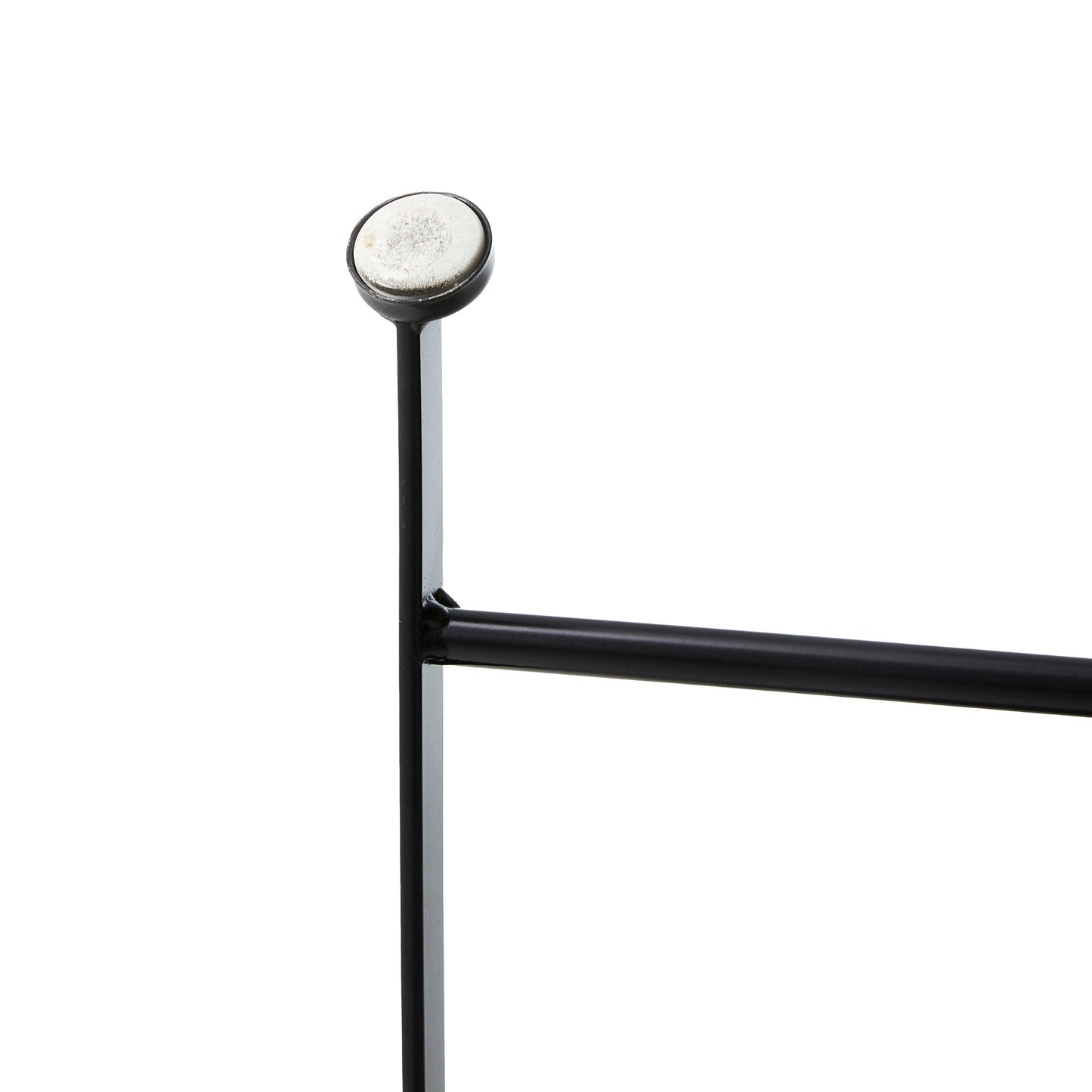 Ensemble de bistrot pliant d'extérieur en métal Glitzhome 3 pièces, table et chaises de patio