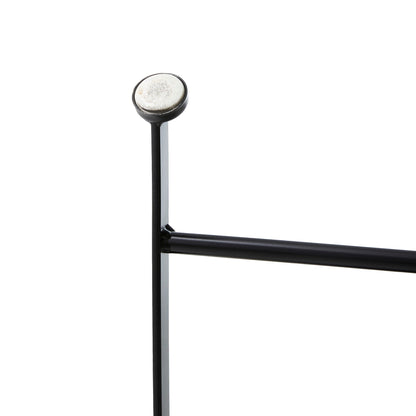 Ensemble de bistrot pliant d'extérieur en métal Glitzhome 3 pièces, table et chaises de patio